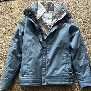 Columbia Steel Blue Outdoor Jacket